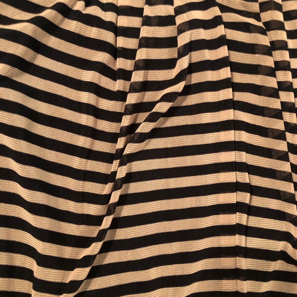 Strapless Striped Mini Dress - Picture 4 of 5
